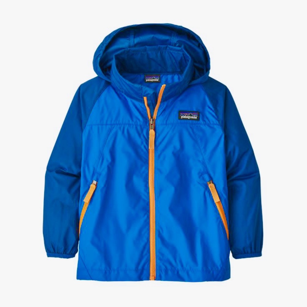 Patagonia kid rain jacket; NEW! Sz 2T